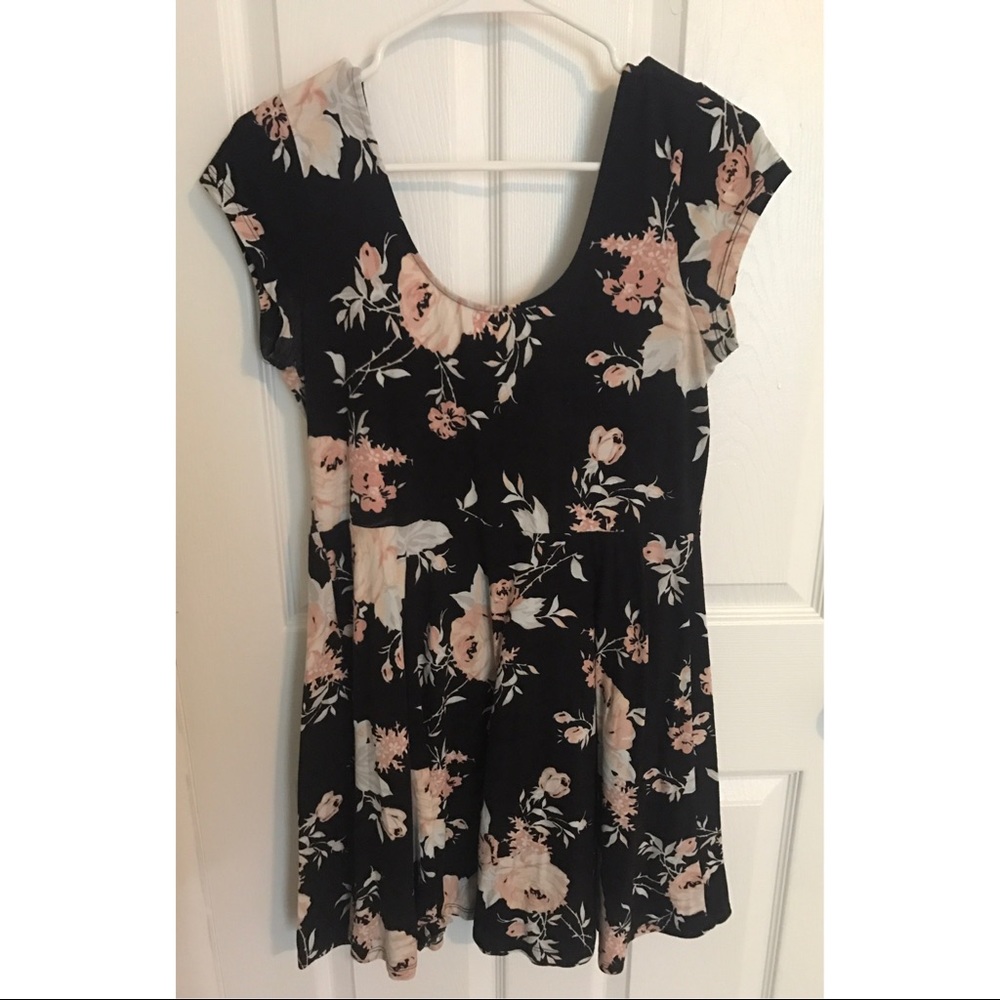 Floral Skater Dress